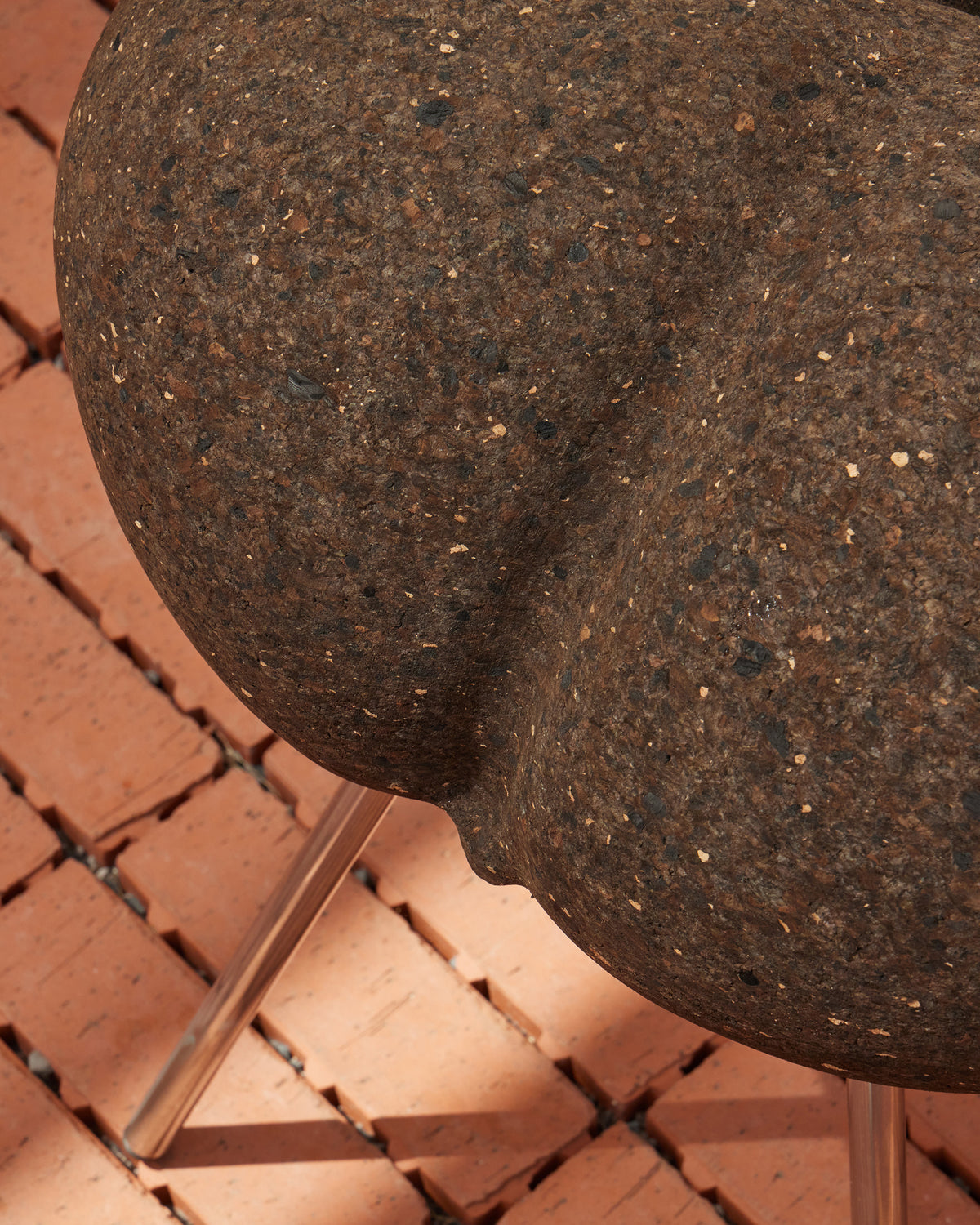 Cork Coco de Mer Stool