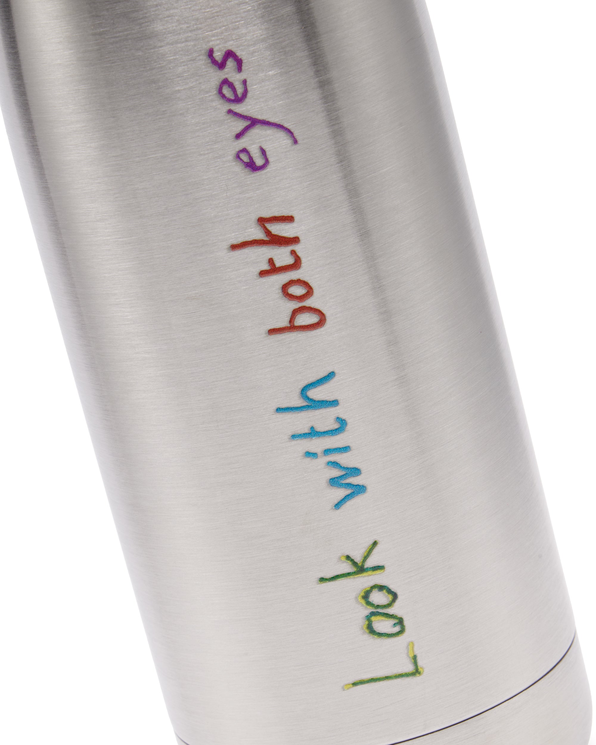 Look With Both Eyes Water Bottle