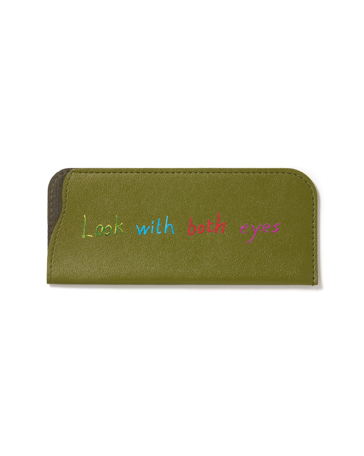 Look With Both Eyes Glasses Case