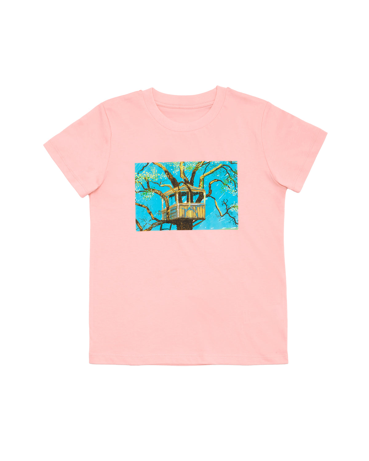 A Year in Normandie Tree House Mural Kids T-Shirt