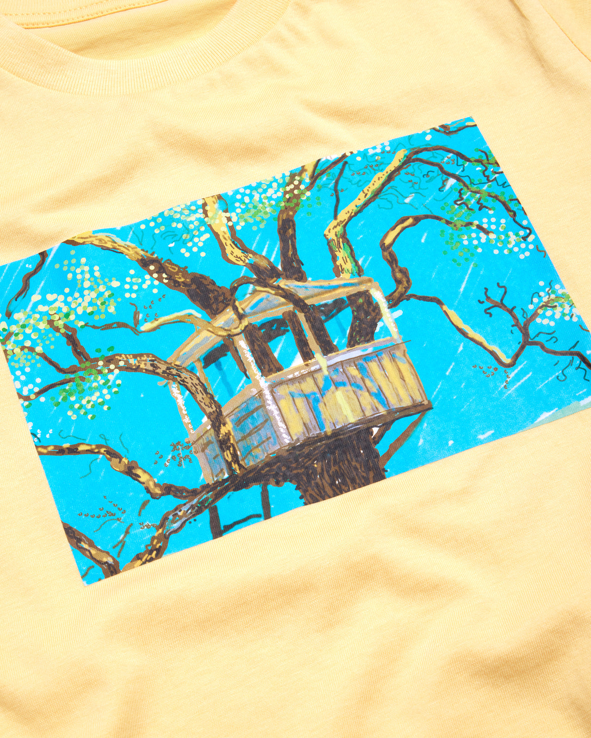 A Year in Normandie Tree House Mural Kids T-Shirt