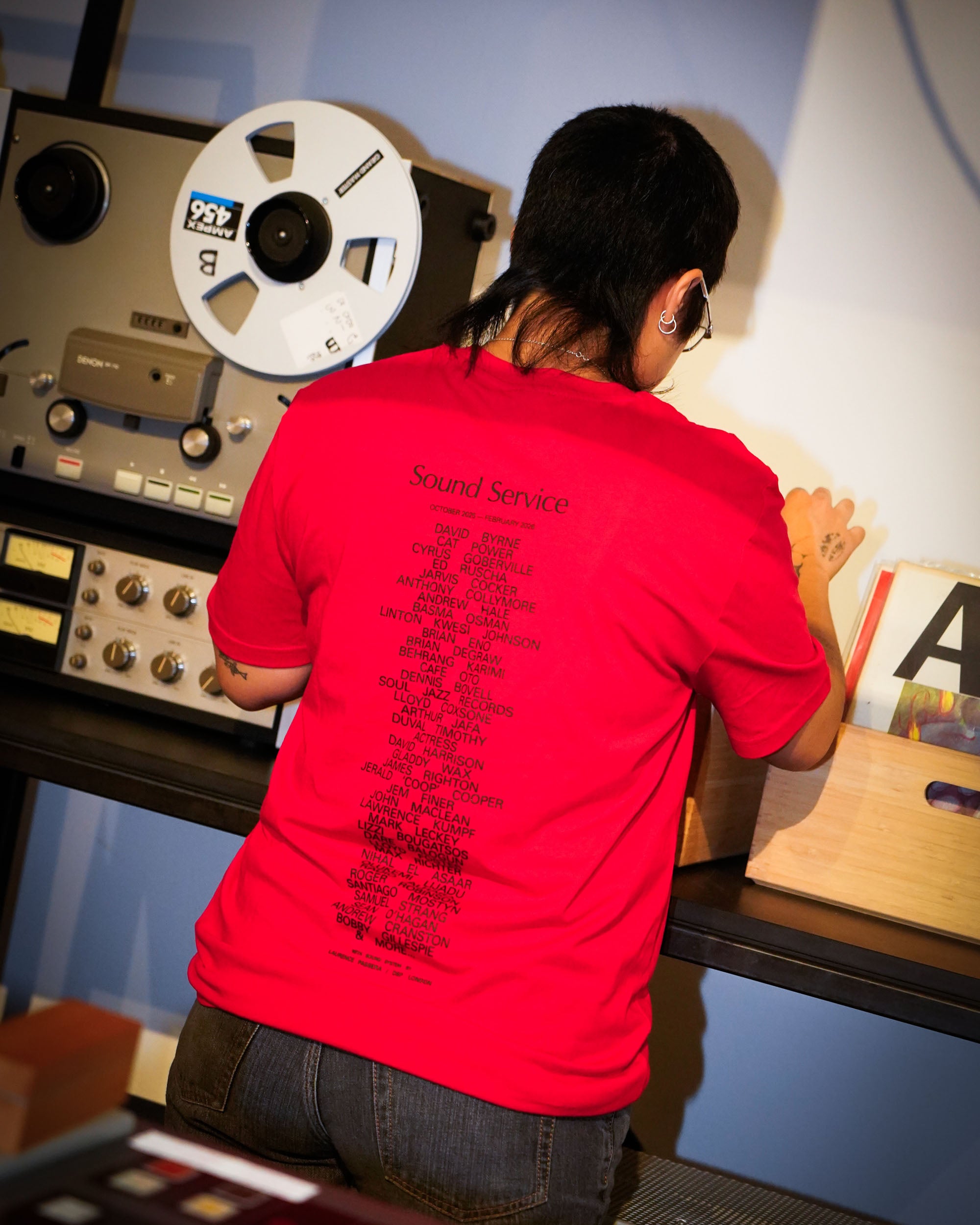House of Music Red T-Shirt