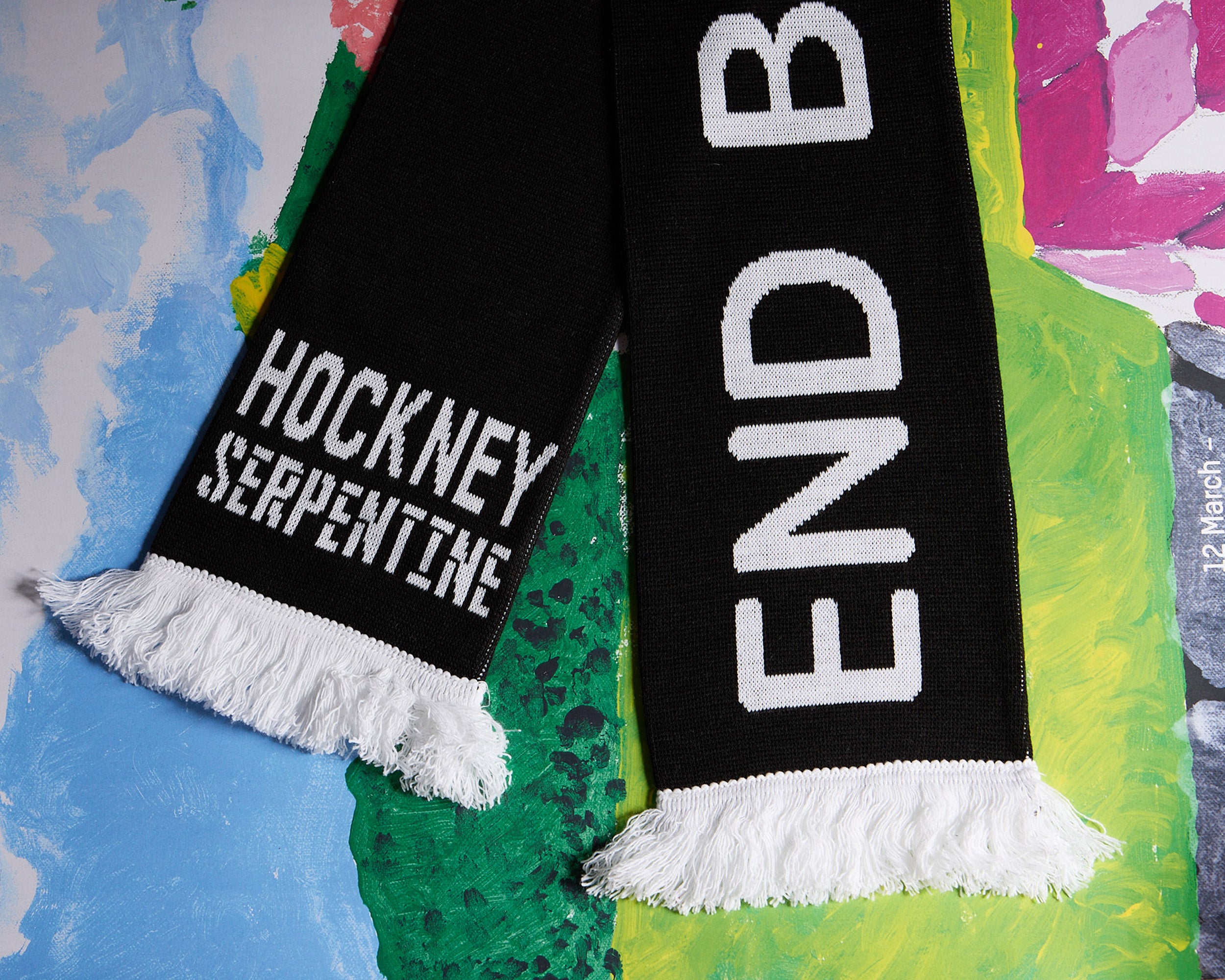 End Bossiness Soon Football Scarf