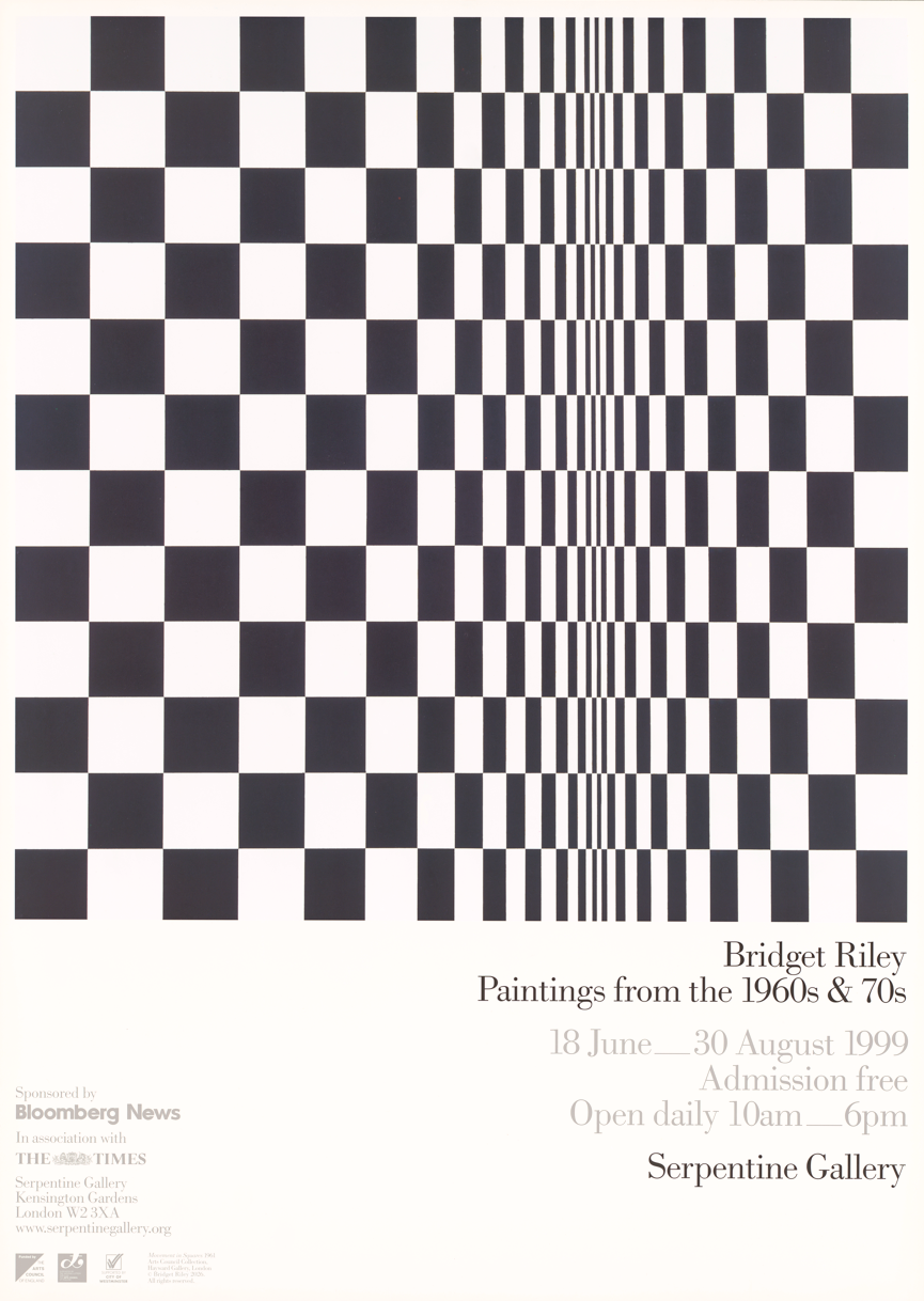 Paintings from the 1960s and 70s Archive Reproduction Poster