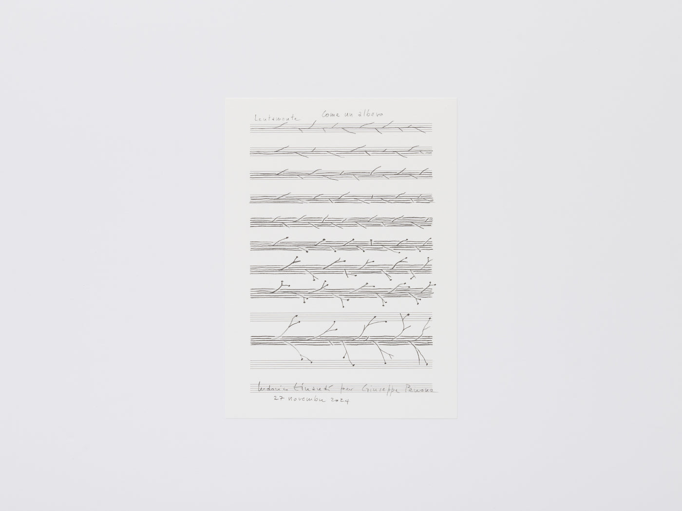 Giuseppe Penone: Thoughts in the Roots