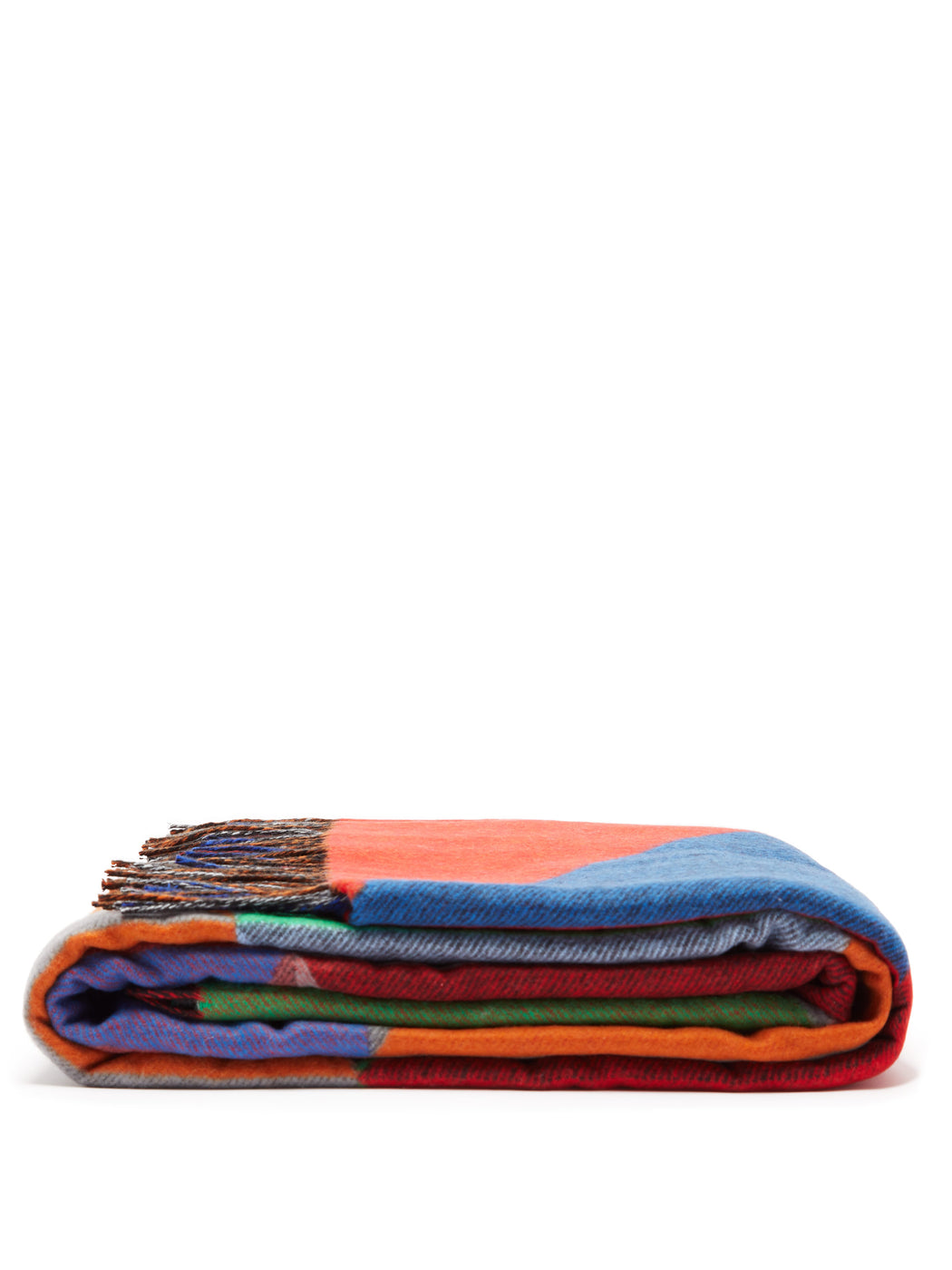 MATCHESFASHION.COM  X Faith Ringgold geometric-jacquard blanket