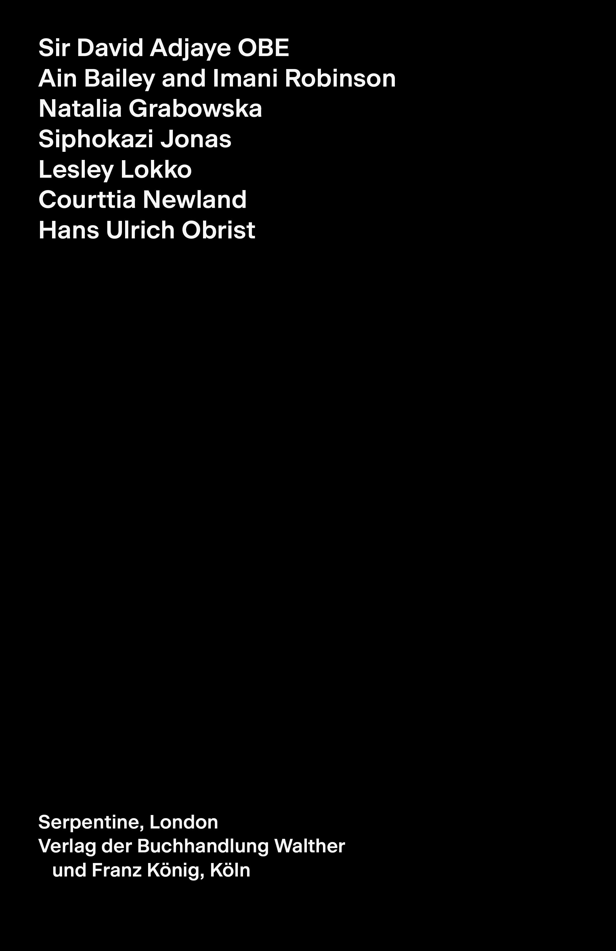 Serpentine Pavilion 2021: Counterspace catalogue