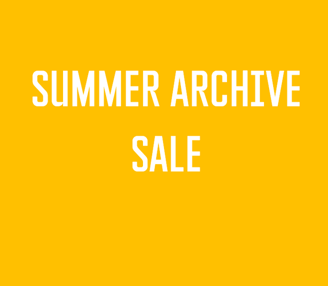 Summer Archive Sale
