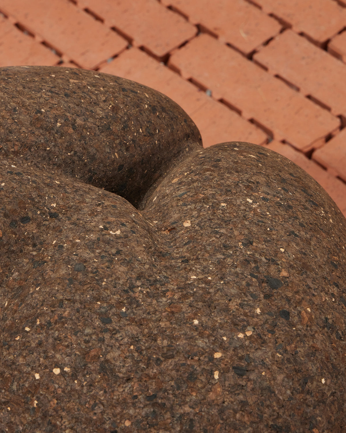 Cork Coco de Mer Stool