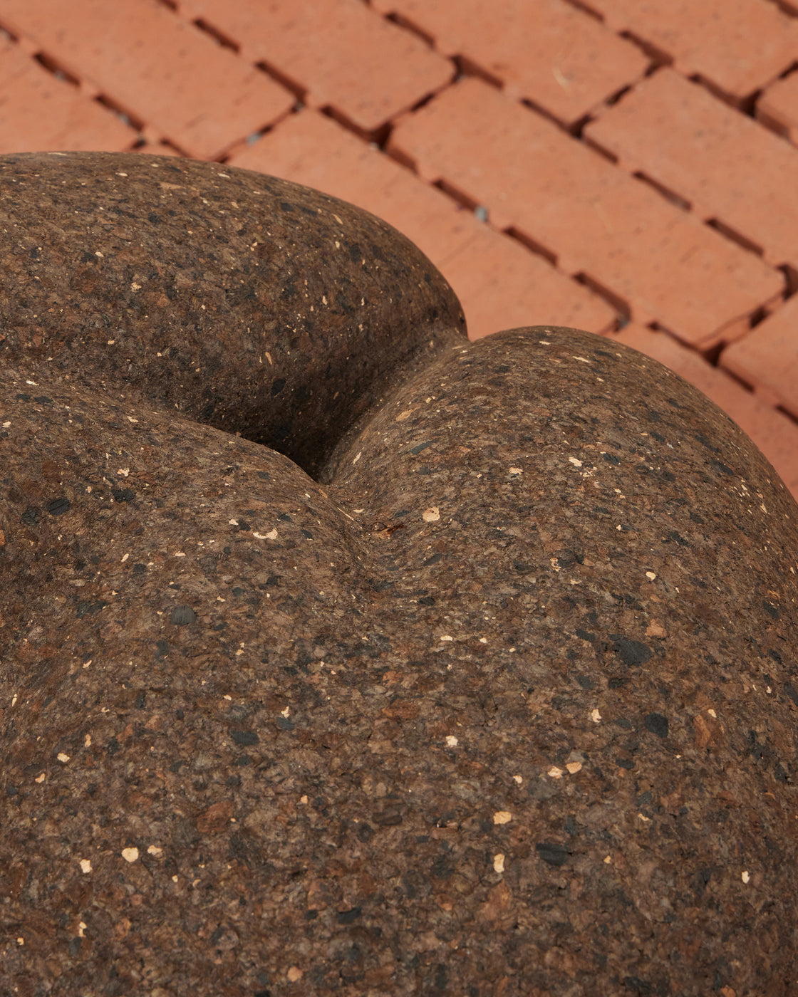 Cork Coco de Mer Stool