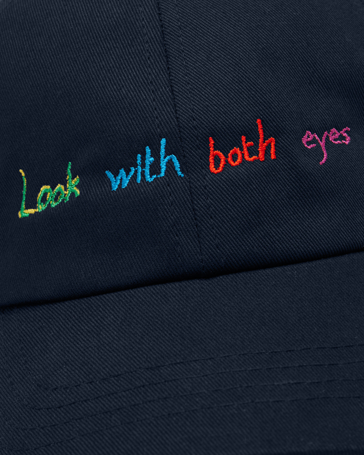 Look With Both Eyes Cap