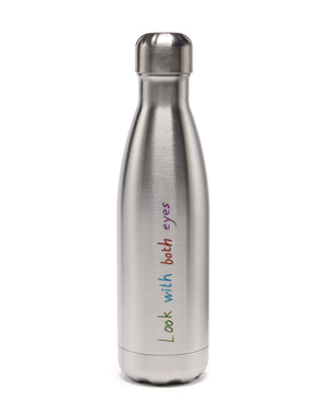 Look With Both Eyes Water Bottle