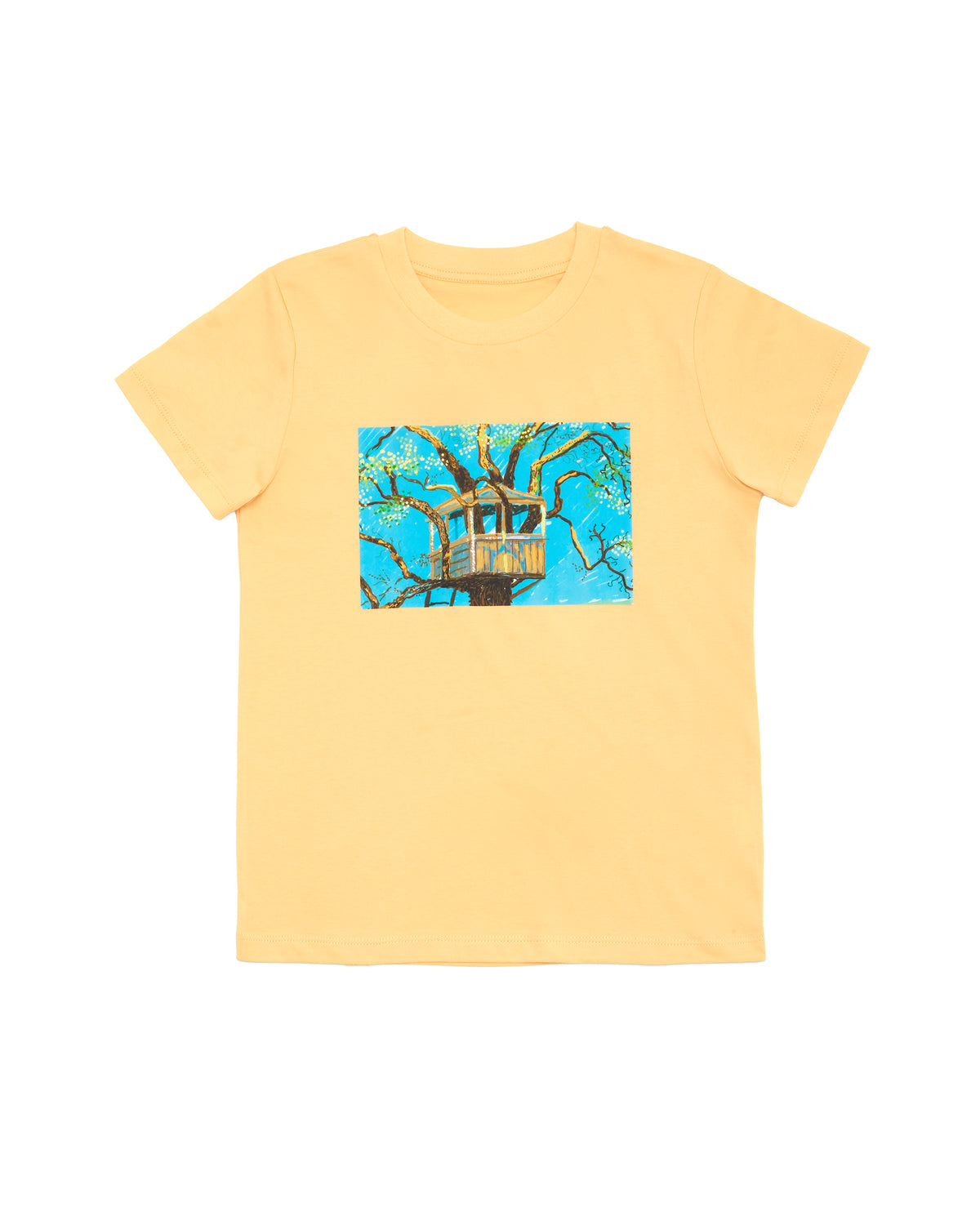 A Year in Normandie Tree House Mural Kids T-Shirt