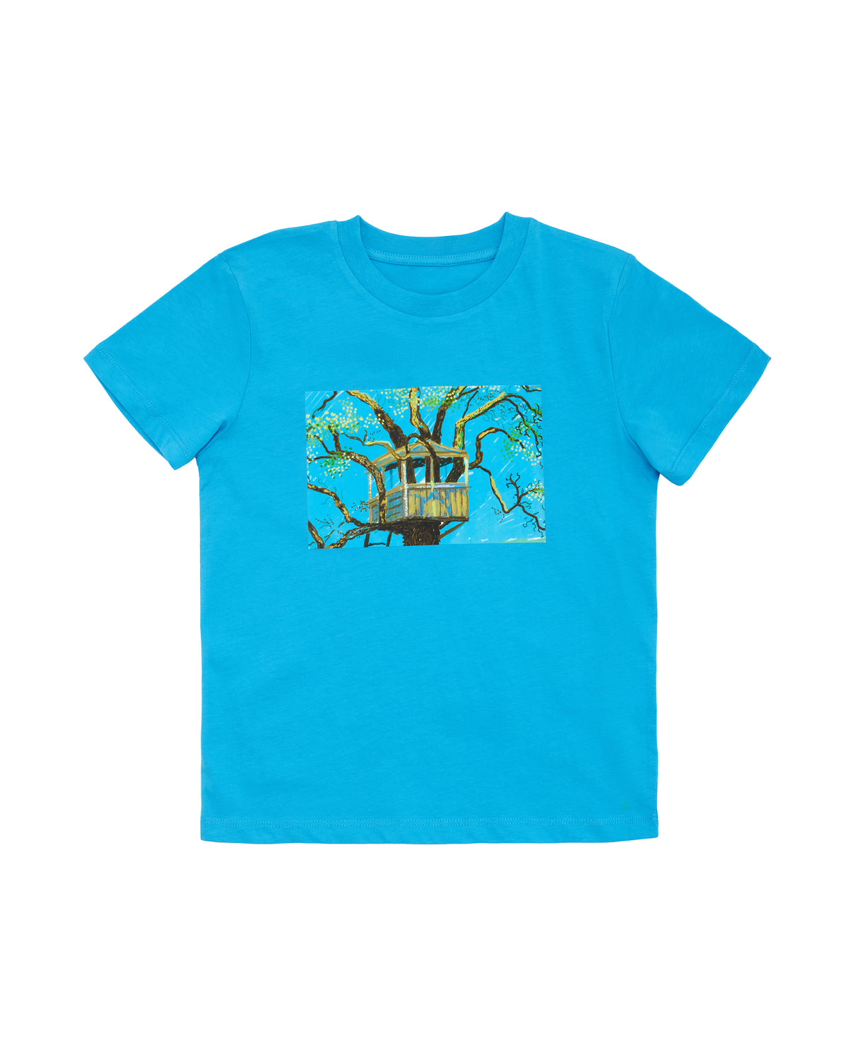 A Year in Normandie Tree House Mural Kids T-Shirt