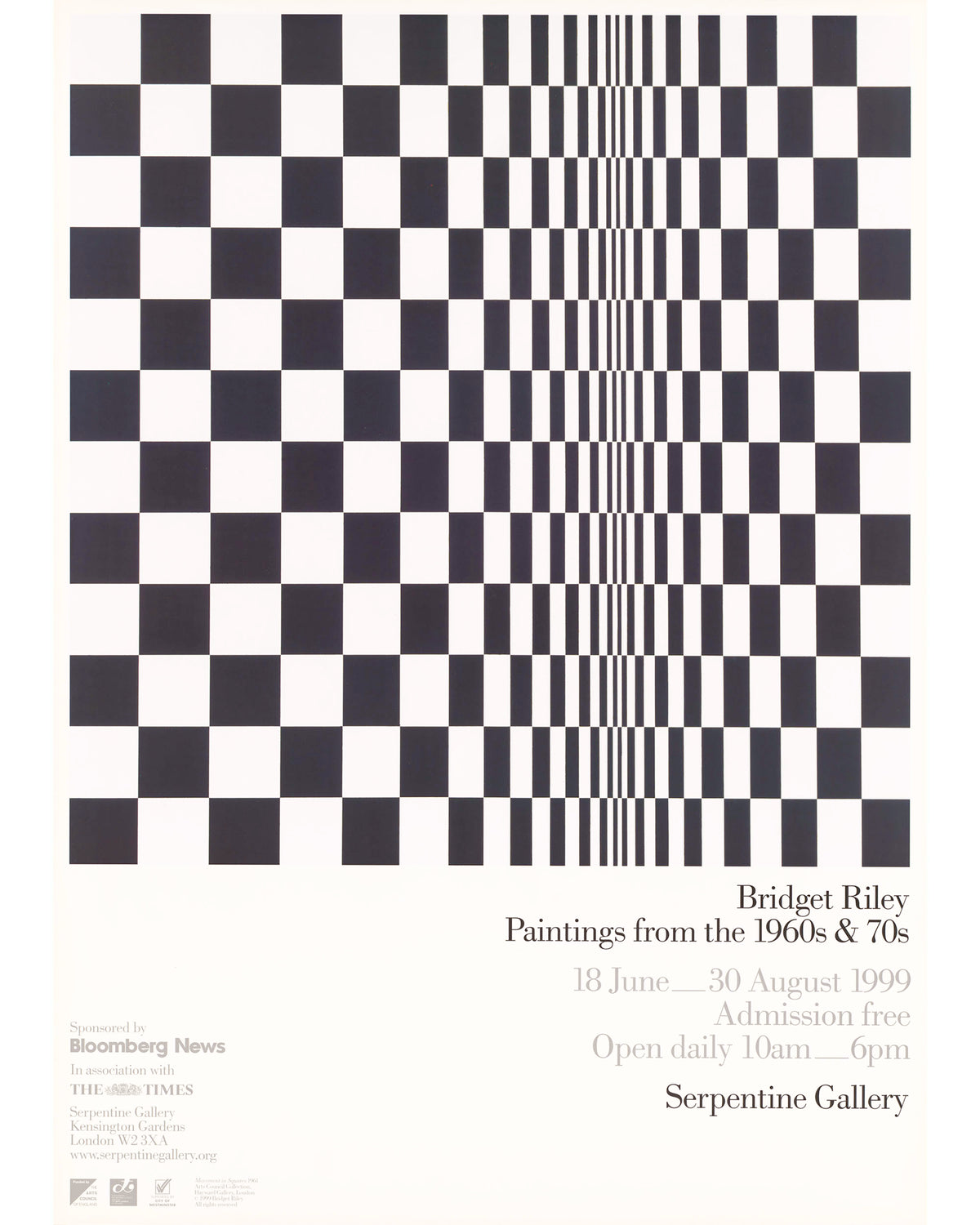 Paintings from the 1960s and 70s Archive Reproduction Poster