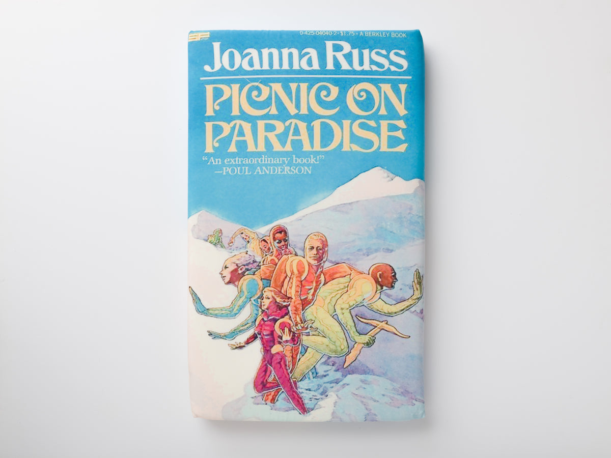 Dominique Gonzalez-Foerster cushion, Picnic on Paradise by Joanna Russ