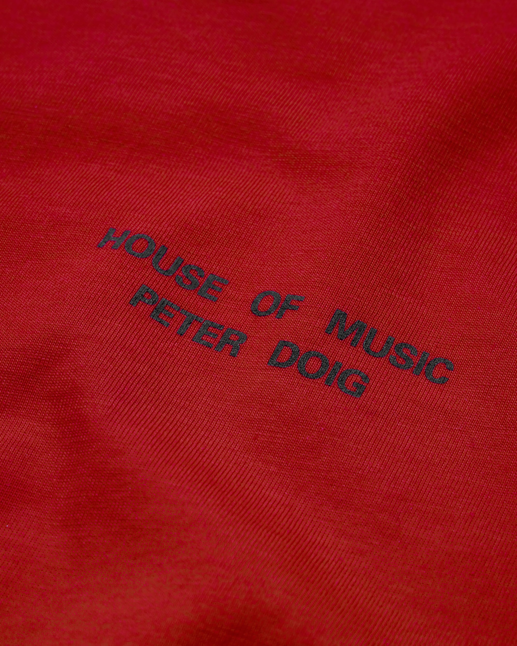 House of Music Red T-Shirt