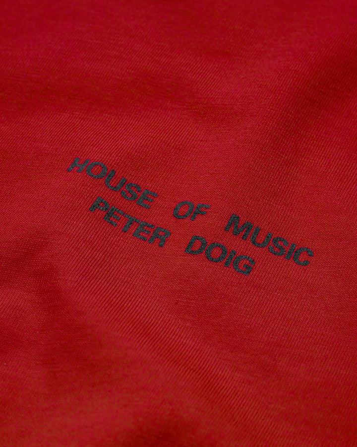 Peter Doig: House of Music Red T-Shirt