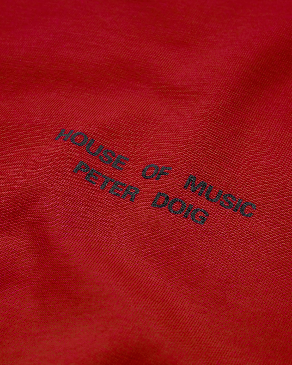 Peter Doig: House of Music Red T-Shirt