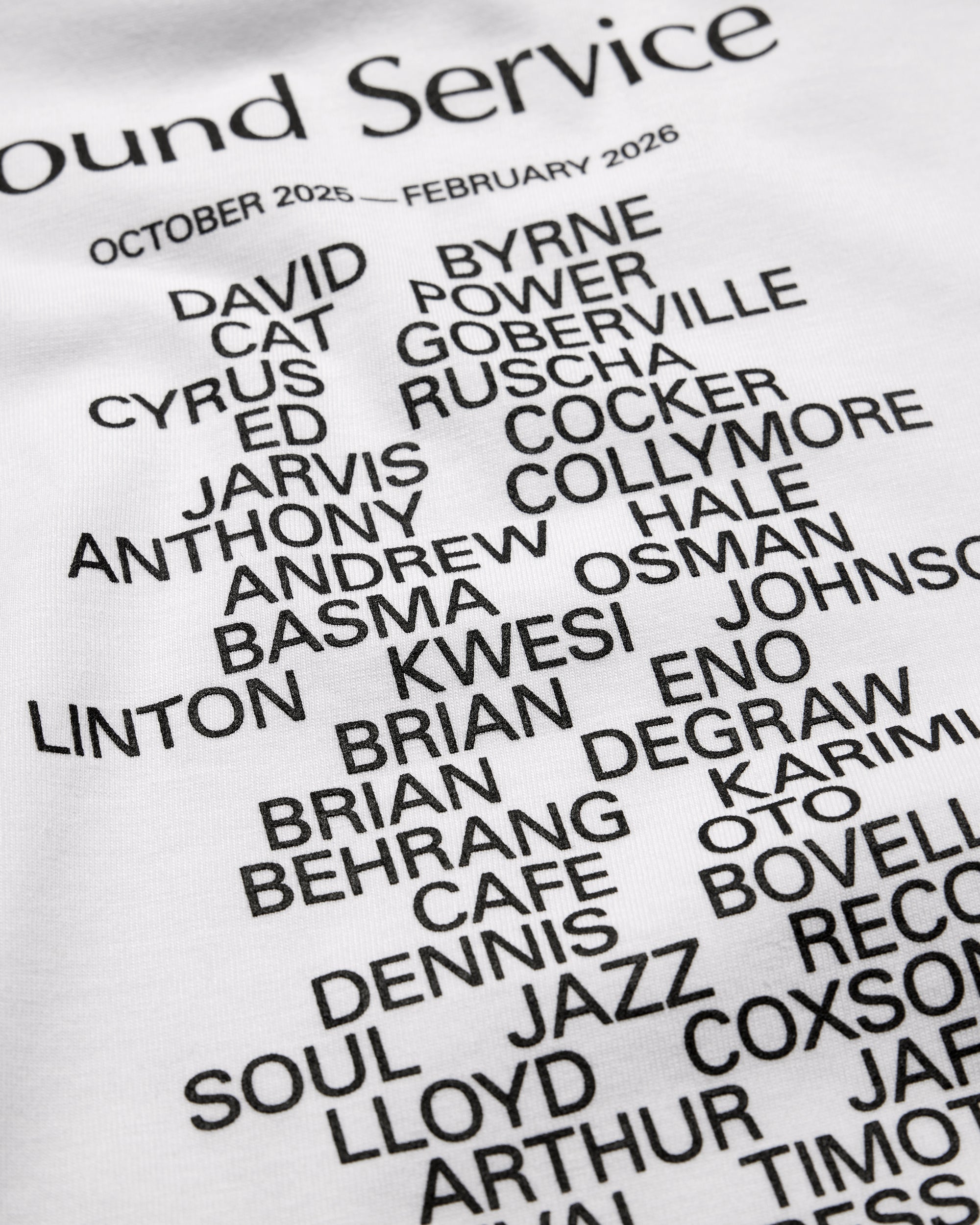 House of Music White T-Shirt