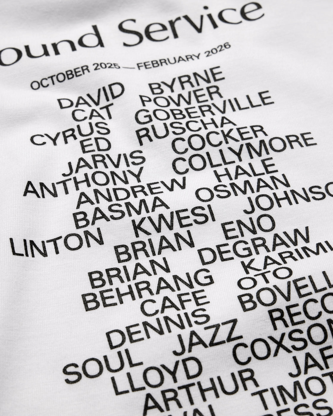 Peter Doig: House of Music white T-Shirt