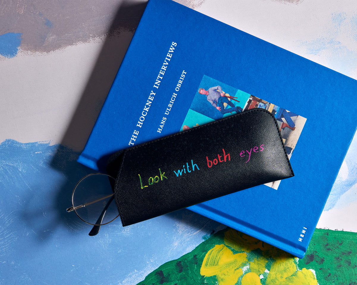 Look With Both Eyes Glasses Case
