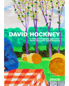 David Hockney, A Year in Normandie Poster – Serpentine Galleries