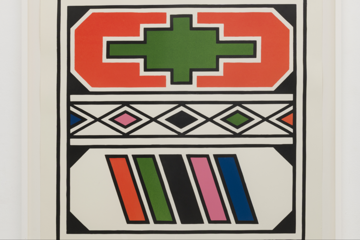 Esther Mahlangu: Untitled (3)