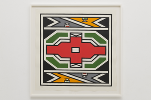Esther Mahlangu: Untitled (1)
