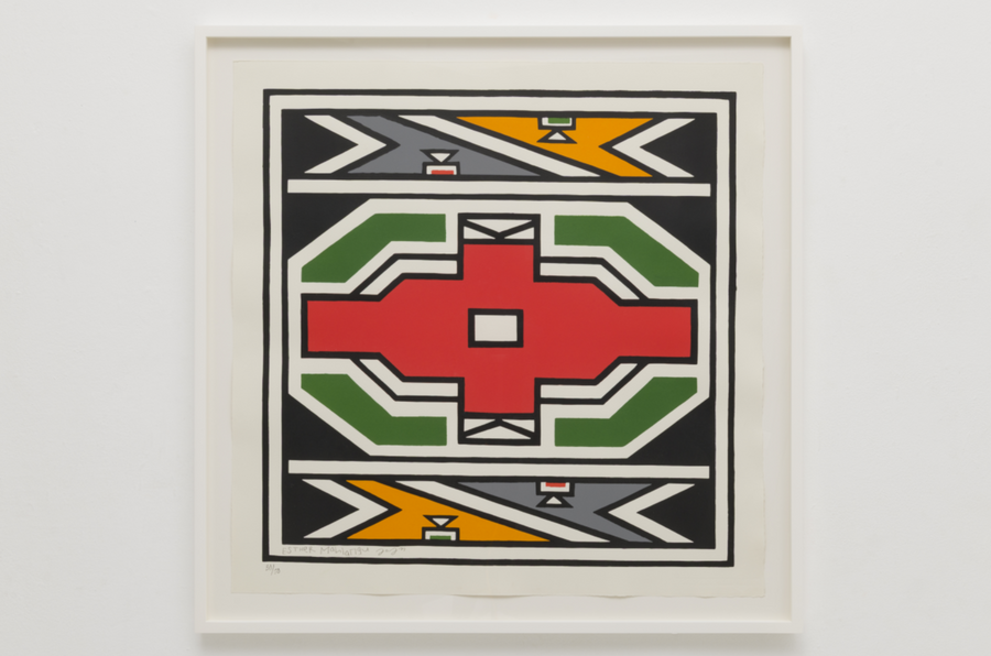 Esther Mahlangu: Untitled (1)