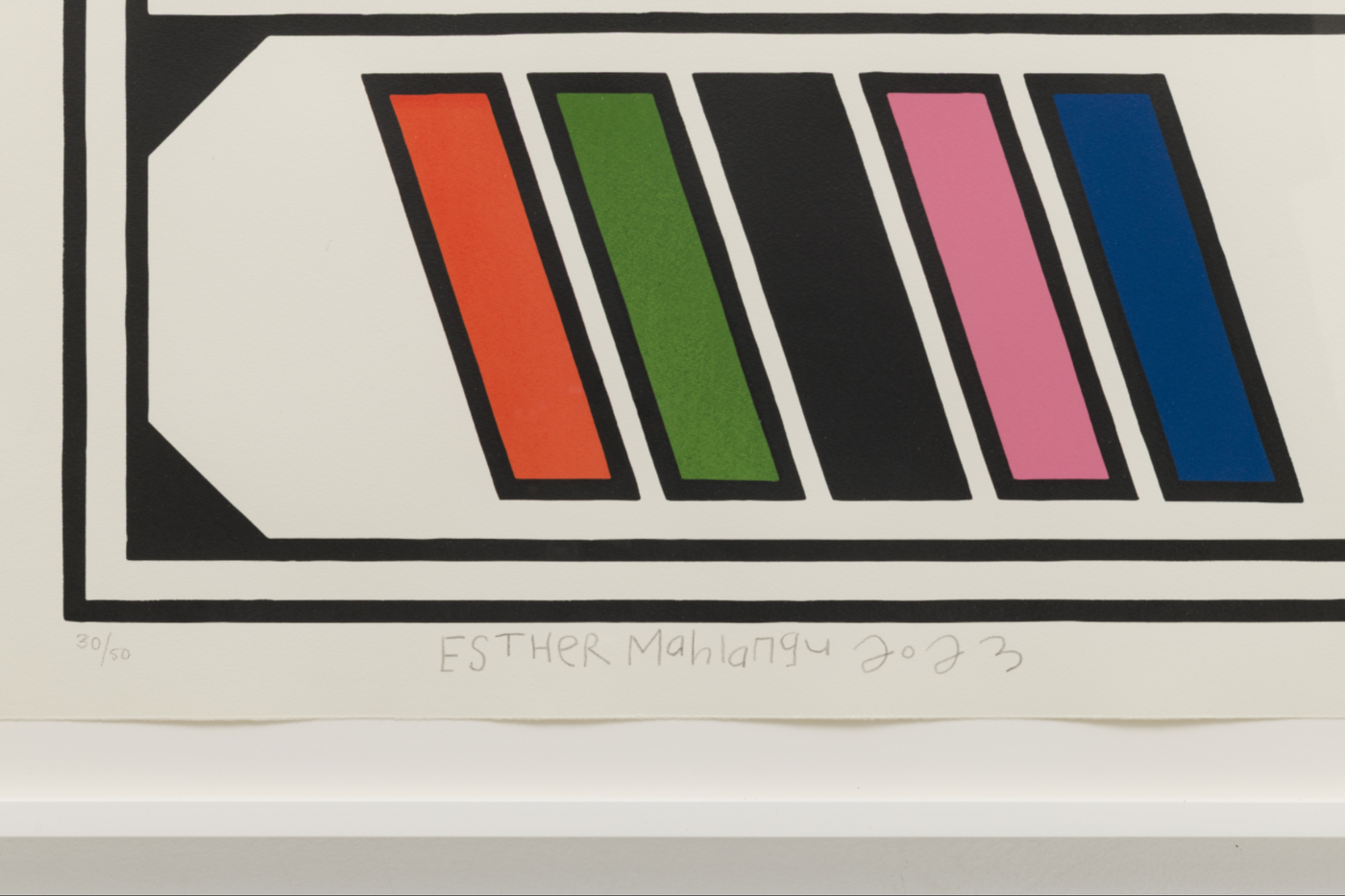 Esther Mahlangu: Untitled (3)