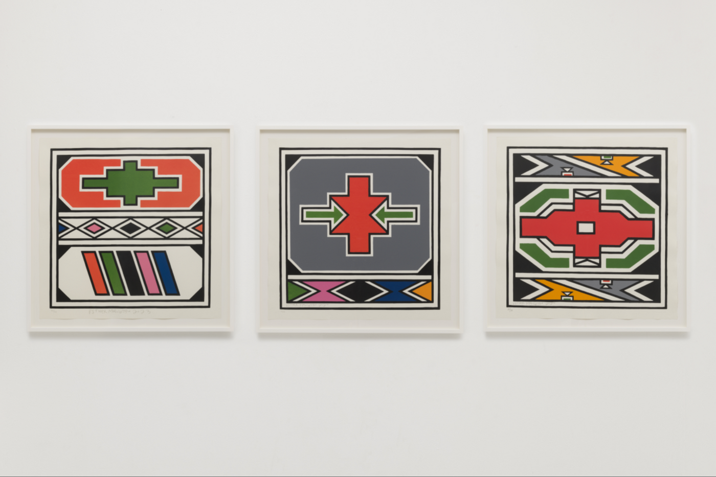 Esther Mahlangu: Untitled (2)