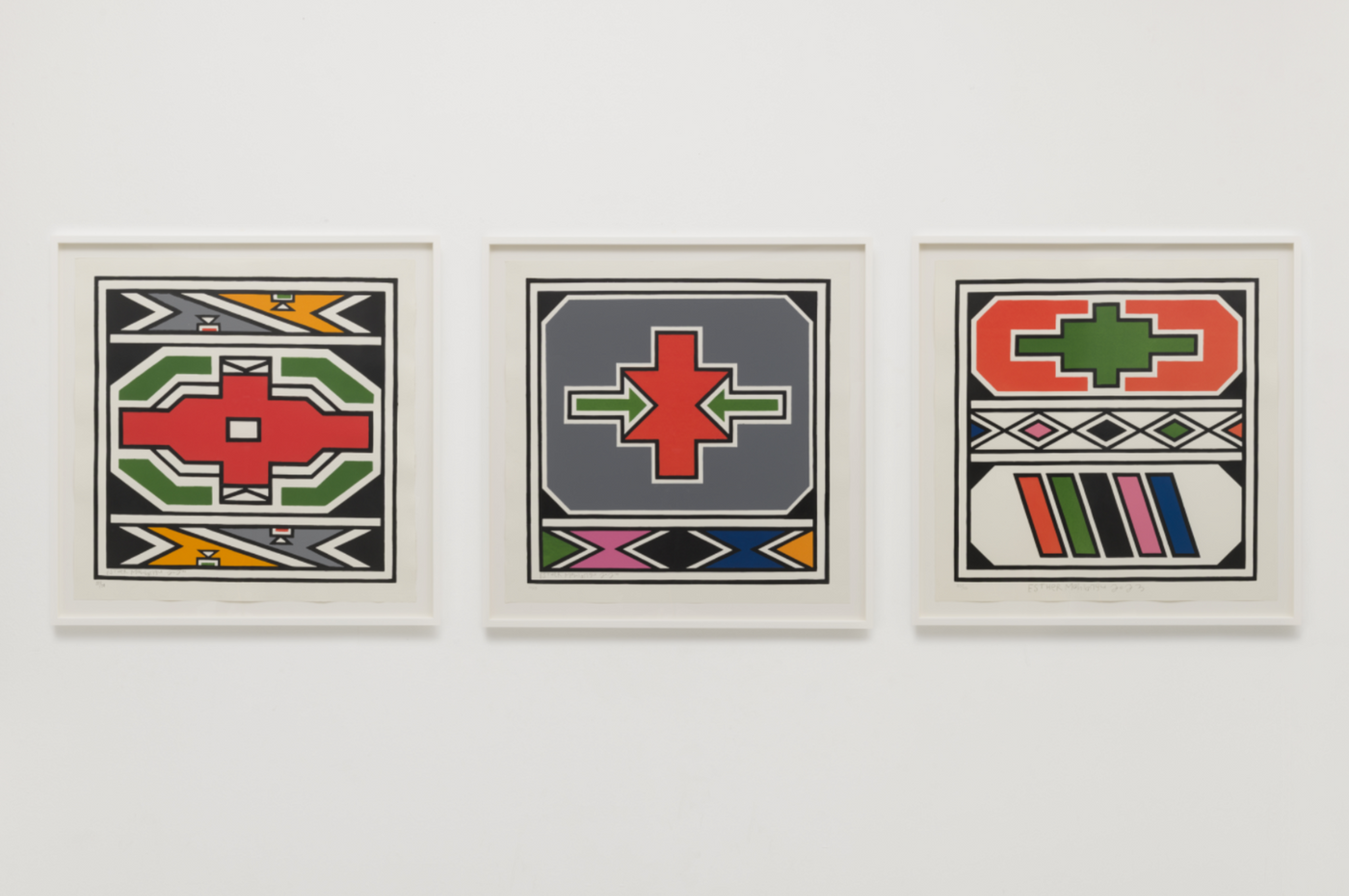 Esther Mahlangu: Untitled (1)