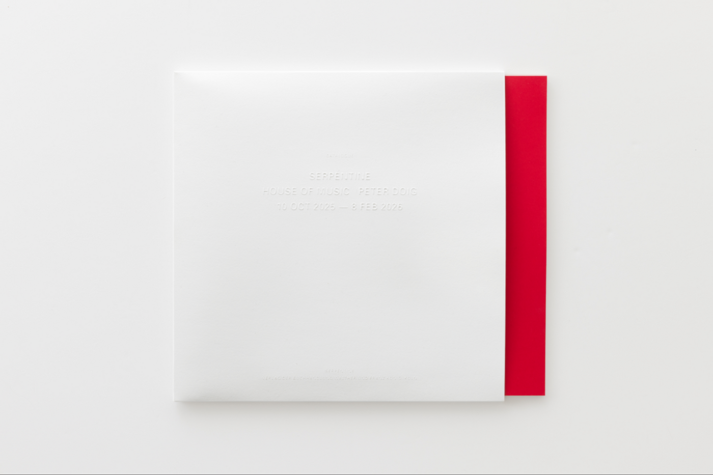 Peter Doig: House of Music Catalogue