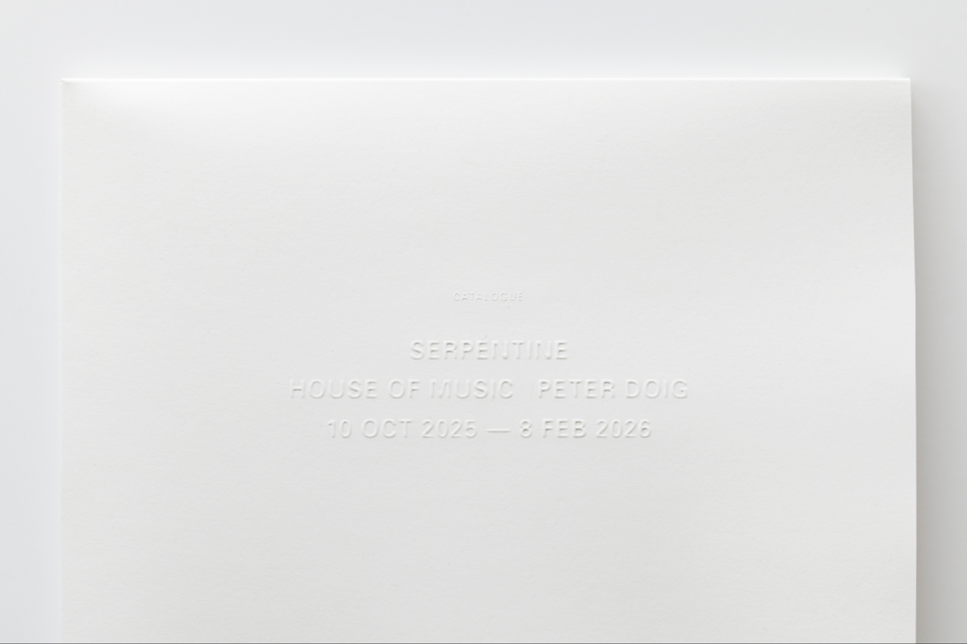 Peter Doig: House of Music Catalogue