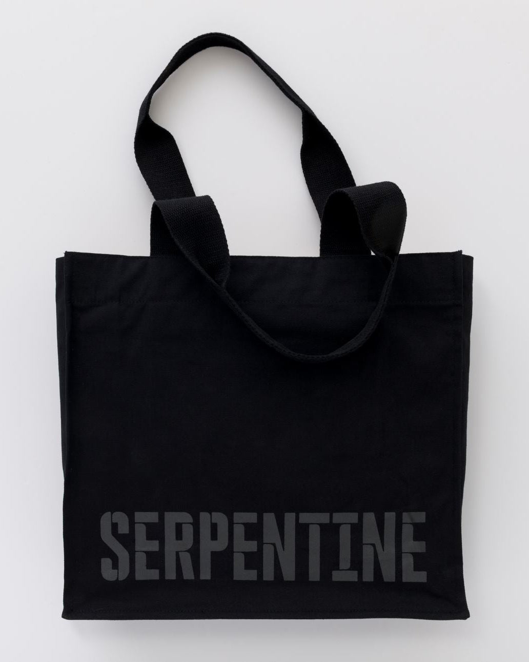 Black Logo Tote Bag