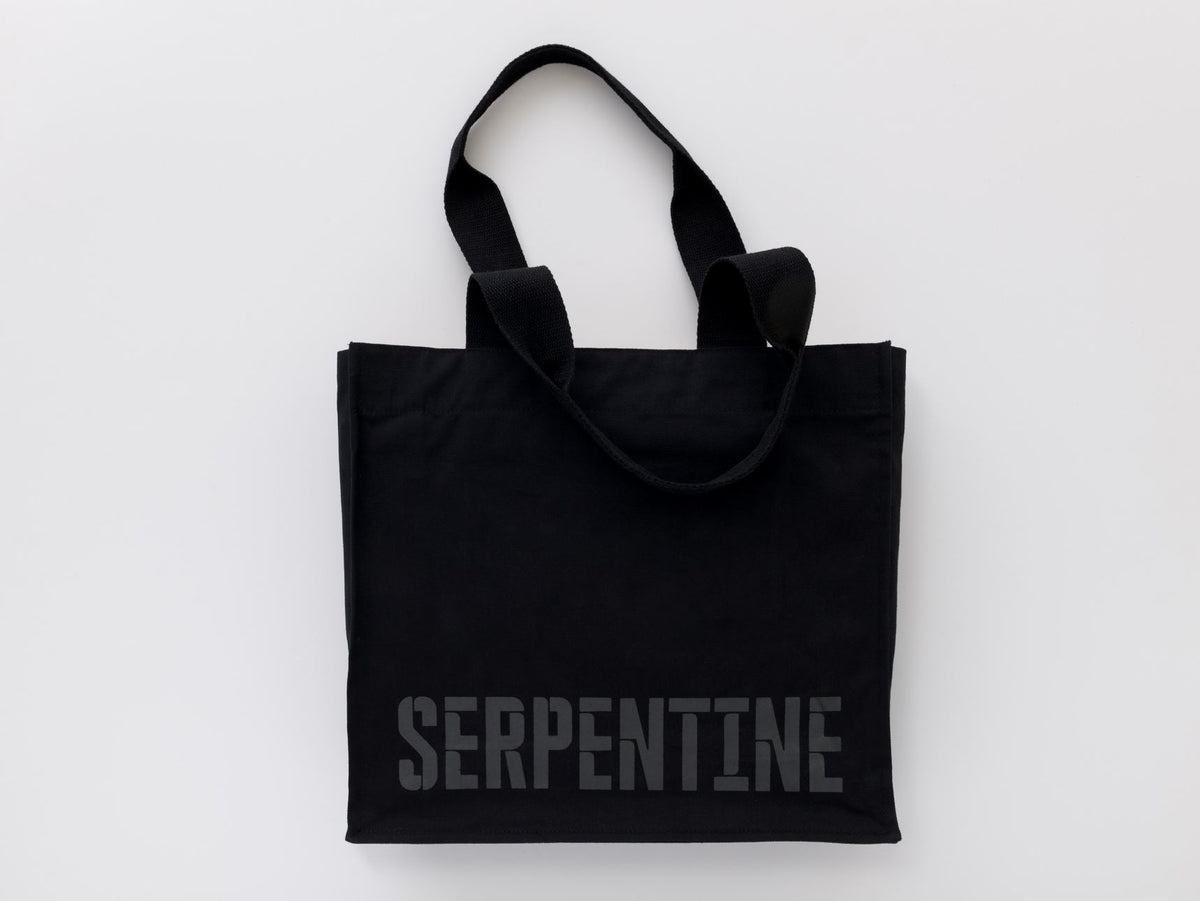 Serpentine Black Tote Bag