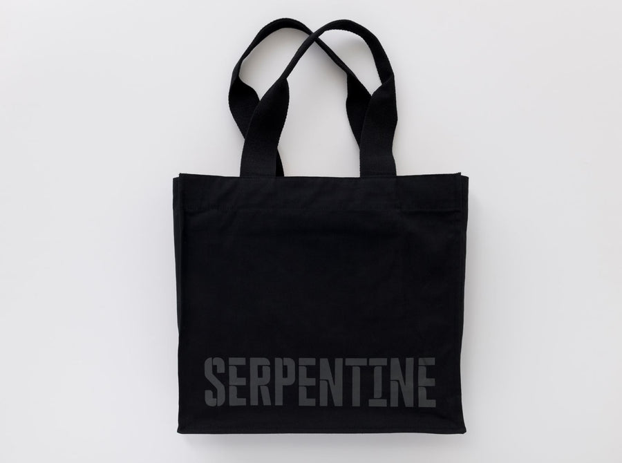 Serpentine Black Tote Bag