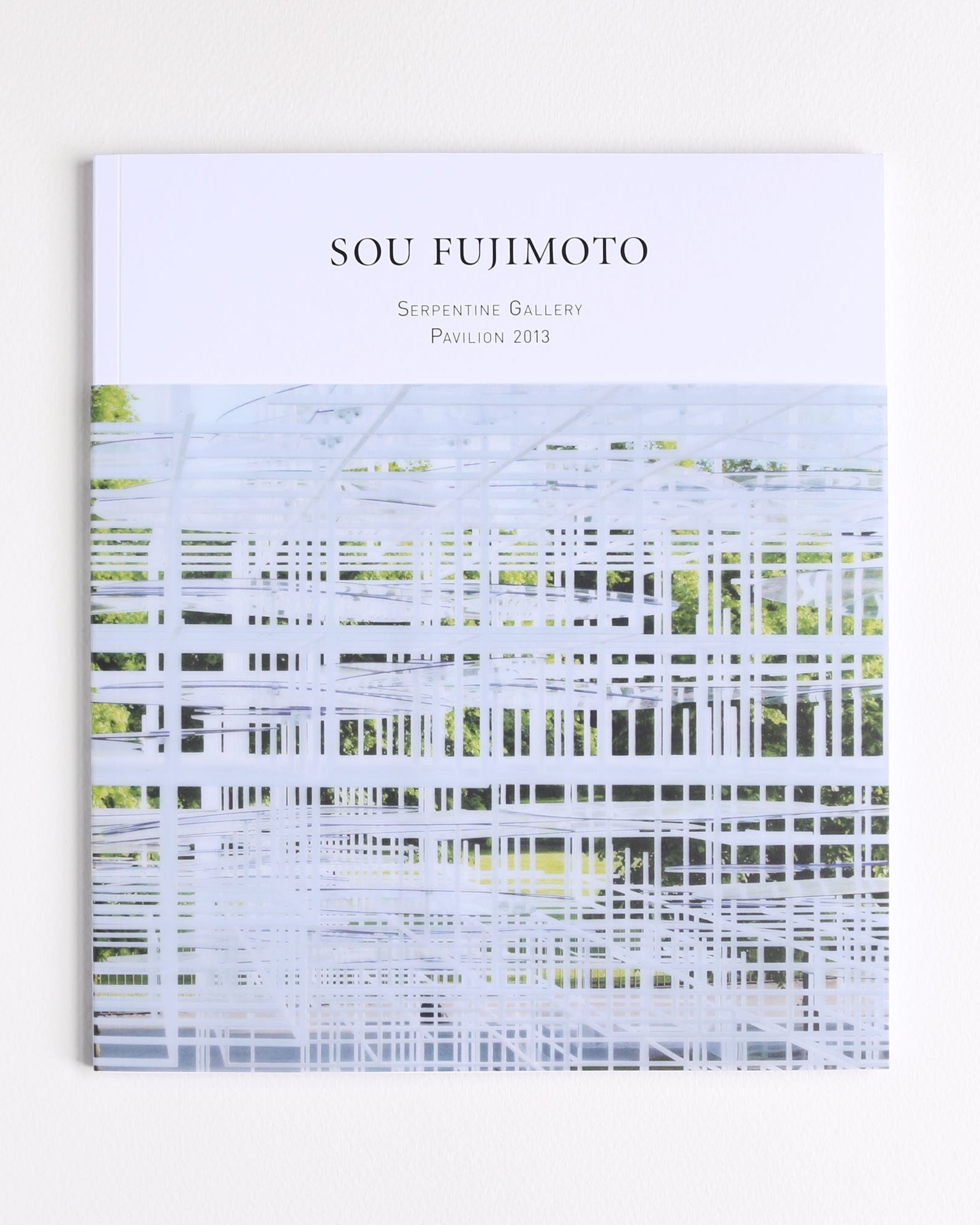 Fujimoto Sou Book on Serpentine Gallery Pavilion