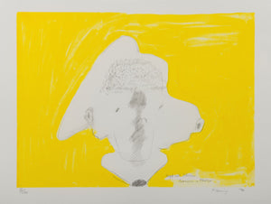Maria Lassnig: Kopf mit Ohren / Gomera = Mexico, 1999