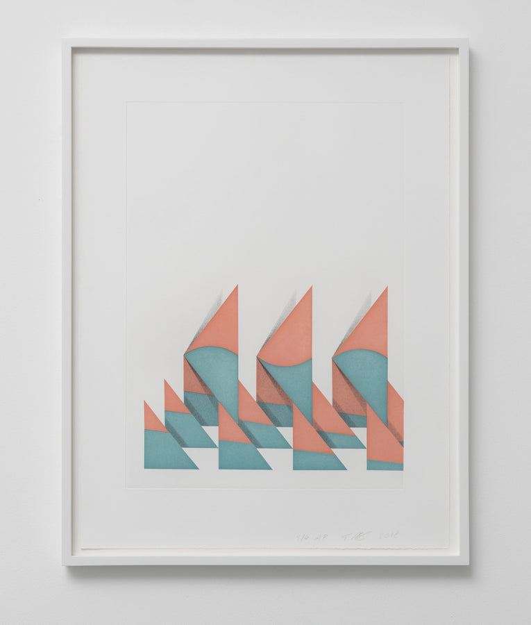 Tomma Abts: Untitled (Triangles), 2018